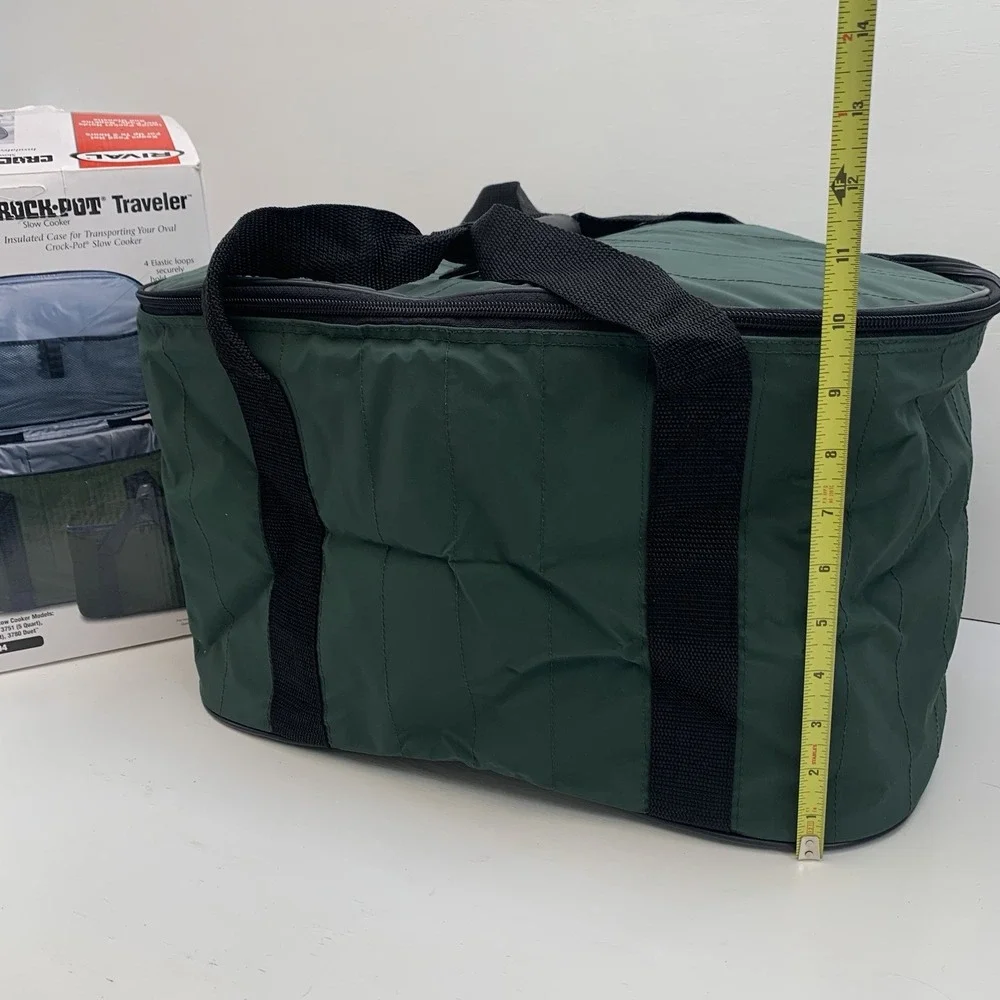 Crock-Pot Traveler Slow Cooker Travel Bag Insulated Carrier 4.5 - 5.5 Qt Oval